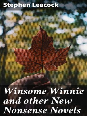 cover image of Winsome Winnie and other New Nonsense Novels